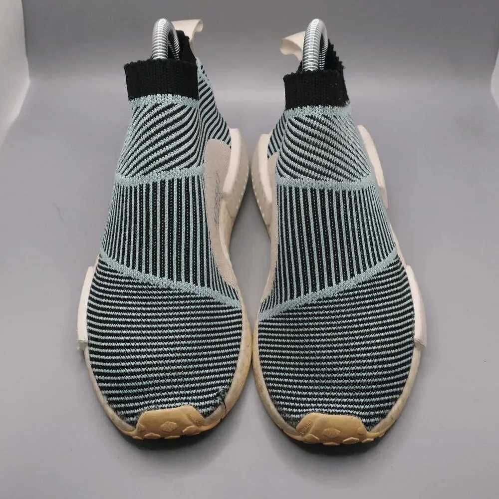 Adidas NMD CS1 Parley Primeknit Blue Spirit Shoes AC8597 Mens Size‎ 5 / Womens 7